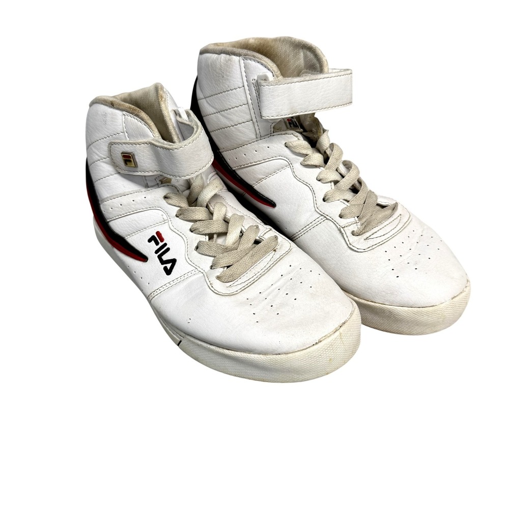 FILA Shoes Womens Size 9 White Retro High Top Athletic Sneaker 5CM00101-125